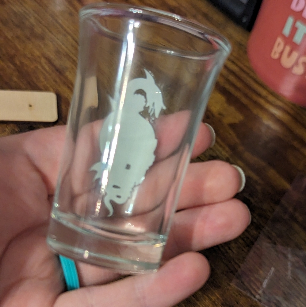 2 For $5 Item: Beetlejuice Theme Shot Glass New! - Picture 3 of 3